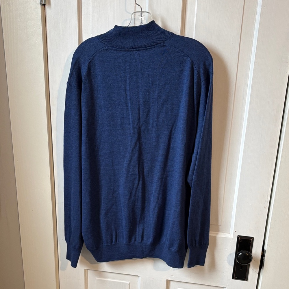 Byford London 100% Merino Wool Zip up‎ Sweater - Picture 3 of 6